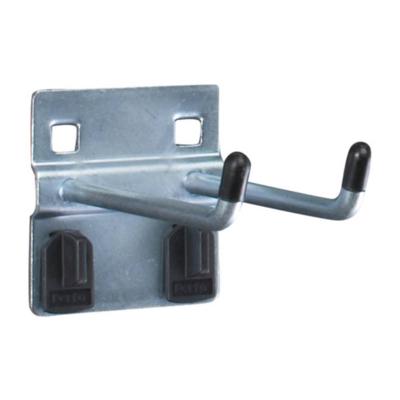 Bott Dubbele haak | diepte 75 mm verzinkt | d. 6 mm | passend voor geperforeerde platen | 5 stuks in zak - 14002041 14002041