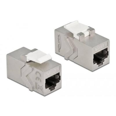 DeLOCK keystone module rj45 jack to rj45 jack cat.6a