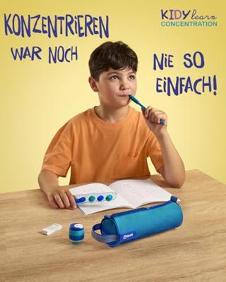 Liniaal maped kidy learn concentration 20 cm blauw