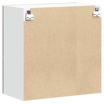 Keukenwandkast Lucca bewerkt hout gerookt eikenkleurig Keukenwandkast Lucca bewerkt hout gerookt eikenkleurig