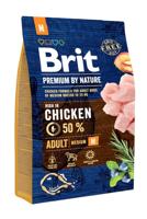 BRIT Premium by Nature Dog Adult, maat M, 3 kg - thumbnail