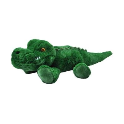 Wild Republic knuffel alligator Ecokins junior 30 cm pluche groen Wild Republic knuffel alligator Ecokins junior 30 cm pluche groen