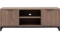 Goossens Tv Meubel Max, 2 deuren 1 open vak 40 cm diep - thumbnail