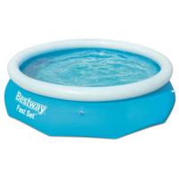 Bestway zwembad fast set rond 305 (blauw/lichtblauw) - thumbnail