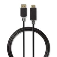 Nedis DisplayPort-Kabel | DisplayPort Male | HDMI Output | 2 m | 1 stuks - CCBW37100AT20 CCBW37100AT20 - thumbnail