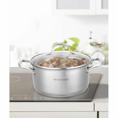 AM0073 Arthur Martin Soeppan 32 cm met deksel - RVS - Alle warmtebronnen inclusief inductie AM0073 Arthur Martin Soeppan 32 cm met deksel - RVS - Alle warmtebronnen inclusief inductie