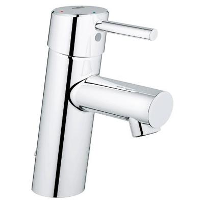 GROHE Concetto waterbesparendes wastafelkraan met inzinkbare ketting met 28mm ES cartouche chroom 2338110E 2338110E