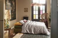 At Home by Beddinghouse Textures Dekbedovertrek Light Grey - thumbnail