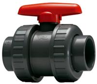 Druk PVC kogelafsluiter - 110mm - 10 bar - thumbnail