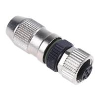 HARTING 21031112405 Sensor/actuator connector, niet geassembleerd M12 Aantal polen (sensoren): 4 Bus, recht 1 stuk(s) Piece - thumbnail