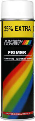 Motip Spuitbus 500ml primer wit Motip Spuitbus 500ml primer wit