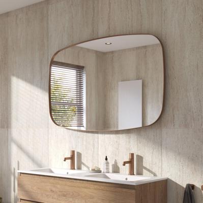 Ben Mirry Spiegel 120x4x80 cm Geborsteld Koper Ben Mirry Spiegel 120x4x80 cm Geborsteld Koper