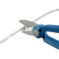 elektriciensschaar Ferrestock Blauw Roestvrij staal Zacht 138 mm - thumbnail