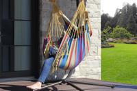 Vivere Brazilian Hangmat 1 persoon/personen Katoen Multi kleuren - thumbnail