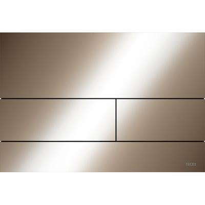 Bedieningsplaat Toilet TECE Square II Gepolijst Rood Goud Bedieningsplaat Toilet TECE Square II Gepolijst Rood Goud