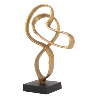 Ornament metaal - ornament Black Five - ornament goud