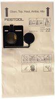 Festool stofzakken (5x) - FIS-CT 22/5 - 452970 - thumbnail