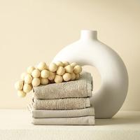 DDDDD Theedoek Logo Uni Taupe (6 stuks) - thumbnail