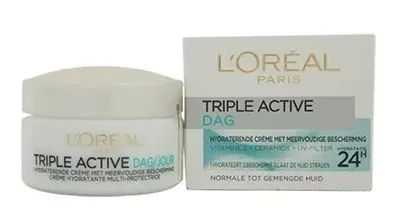 L'Oreal Paris Dermo expertise triple active norm/gem hd dagcreme 50 Milliliter