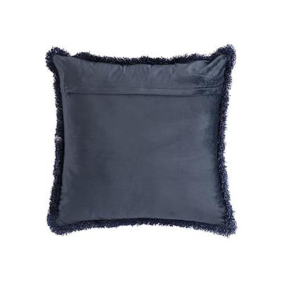 PTMD kussen nous velvet blauw 60 x 60 cm | 4 stuks