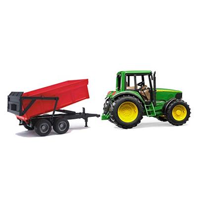 bruder John Deere 6920 met kiepaanhanger modelvoertuig - thumbnail
