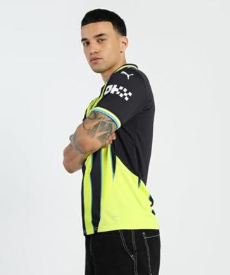 Manchester City Uit Shirt Senior 2024/2025 - Maat XXL - Kleur: ZwartGeel | Soccerfanshop