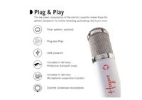 Monkey Banana Hapa USB condensator microfoon (wit) - thumbnail