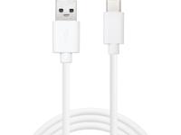 Sandberg USB-C 2.0 > USB-A 2.0 1M SAVER USB-kabel 2.0 USB C USB A Wit - thumbnail
