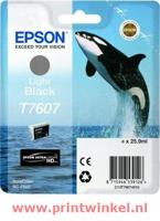 Originele inktcartridge Epson C13T76074010 Grijs - thumbnail
