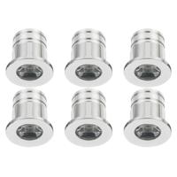 Velvalux Dimbare LED Inbouwspots 6-Pack - Warm Wit 3000K - Ø31mm - thumbnail