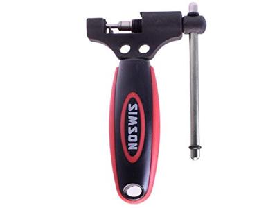 Simson Kettingpons de luxe universeel zwart/rood