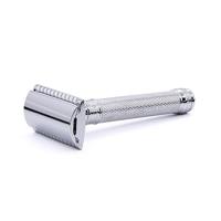 Edwin Jagger Razors Double Edge Safety Chrome Knurled DE Safety Razor Ref.DE89KN14BL 1Stuks - thumbnail