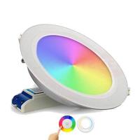 Slimme MiBoxer Led Downlight 12 Watt - RGB+CCT - Ø180 - thumbnail