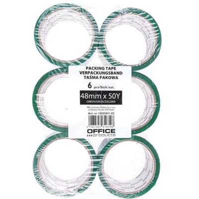 OFFICE products verpakkingstape, 48 mm x 46 m, groen