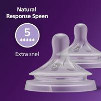 Avent Natural Response 3.0 Zuigspeen 6m+ T5 - thumbnail