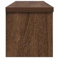 VidaXL Keukenrek stapelbaar 60x15x16 cm bewerkt hout bruin eikenkleur - thumbnail