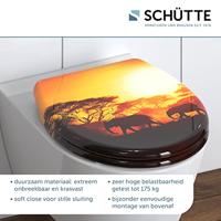 Schutte Duroplast WC-bril AFRICA met soft-close en quick-release
 82360 - thumbnail