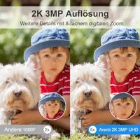 Arenti GO2T+SP2-EU IP Bewakingscamera WiFi 2304 x 1296 Pixel - thumbnail
