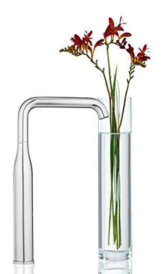 GROHE Essence New Wastafelkraan Opbouw - uitloop 17.9cm - XL-size - hoge draaibare uitloop - EcoJoy - chroom 32901001 - thumbnail