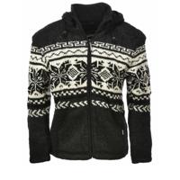 Pure Wool  WJK-1301 Antraciet Wollenvest Heren Size : S - thumbnail