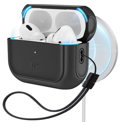 ESR Orbit Hybrid HaloLock Beschermhoes voor oplaadcase Apple AirPods Pro (gen. 1) Zwart