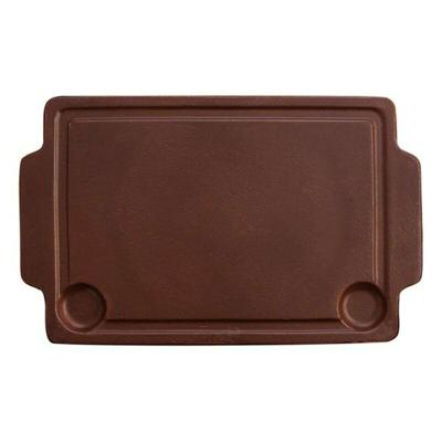 Stenen grill Anaflor Keramisch Bruin (36,5 X 24 cm)
