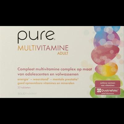 Pure Multivitamine Adult 30 Tabletten