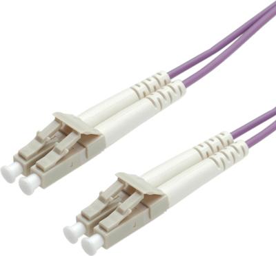 ROLINE glasvezelkabel 50/125µm OM4, LC/LC, violet, 2 m
