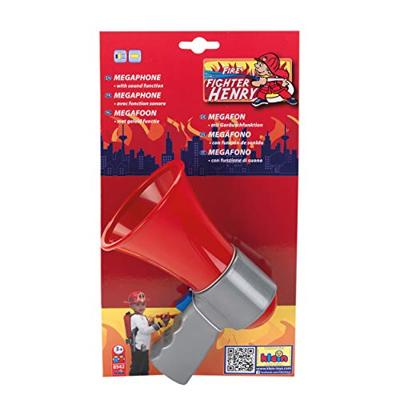 Theo Klein brandweer megafoon met geluid