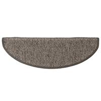 VidaXL Trapmatten zelfklevend 15 st sisal-look 65x21x4 cm bruinbeige - thumbnail