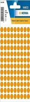 Etiket herma 1844 rond 8mm fluor oranje 540st - thumbnail