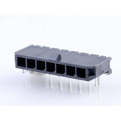 Molex 436500703 Male header, inbouw (standaard) Totaal aantal polen: 7 Rastermaat: 3.00 mm Inhoud: 1 stuk(s) Tray Molex 436500703 Male header, inbouw (standaard) Totaal aantal polen: 7 Rastermaat: 3.00 mm Inhoud: 1 stuk(s) Tray