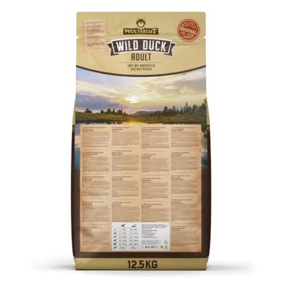 WOLFSBLUT Wild Duck Duck with potatoes - droog hondenvoer - 12,5kg