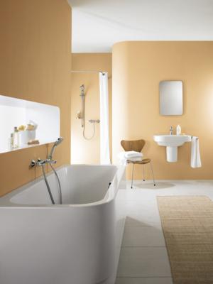 Hansgrohe Porter S wandhouder met handdouche Croma 100 Vario met slang 125cm chroom 27592000